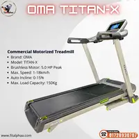 Oma Titan X Commercial Motorized Treadmill