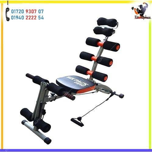 Six Pack Care Abs Exercise Machine Black , Fitness Machine Abdominal Exercise
