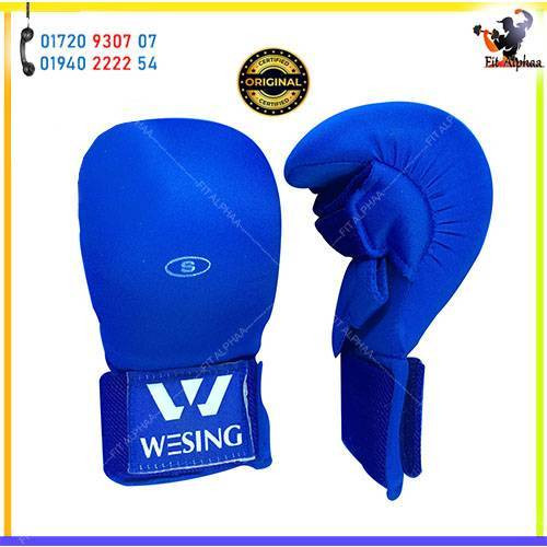 Karate Gloves – Wesing – Blue & Red – Fit alphaa