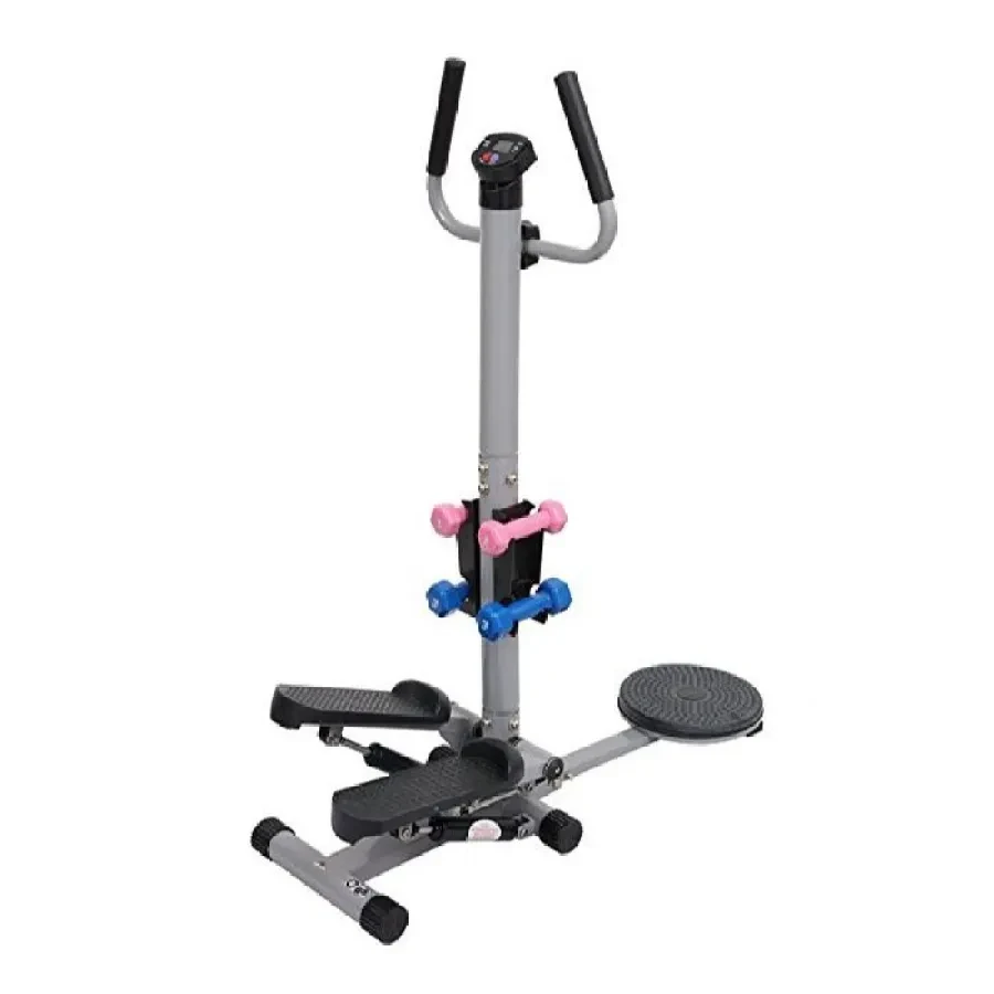 Standing Stepper with Dumbbell and Twister