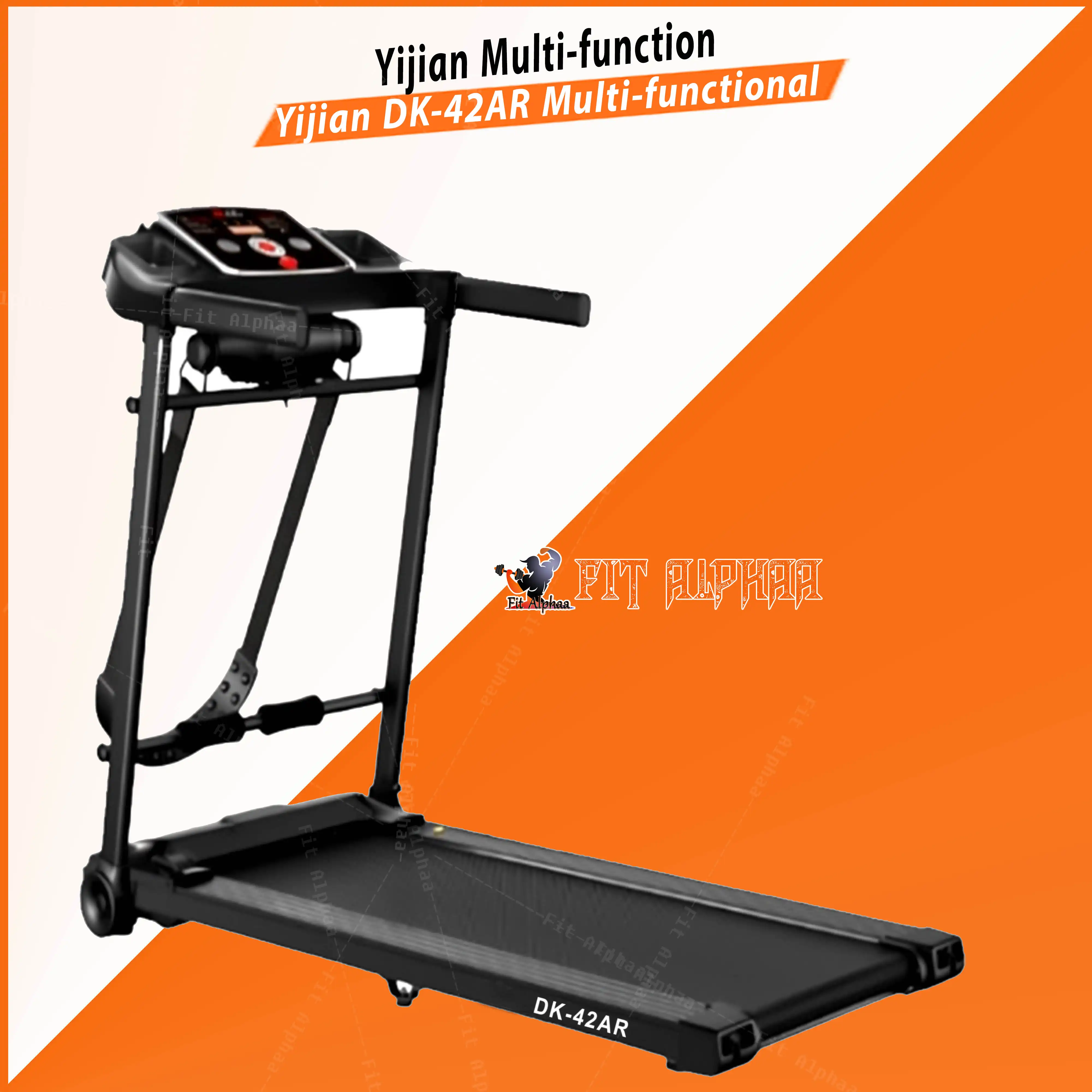 Yijian DK 42AR Multi-function Foldable Motorized Treadmill - Home Use Running Machine .