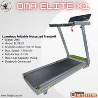 OMA ELITE-X1 Luxurious Smart Foldable Motorized Treadmill