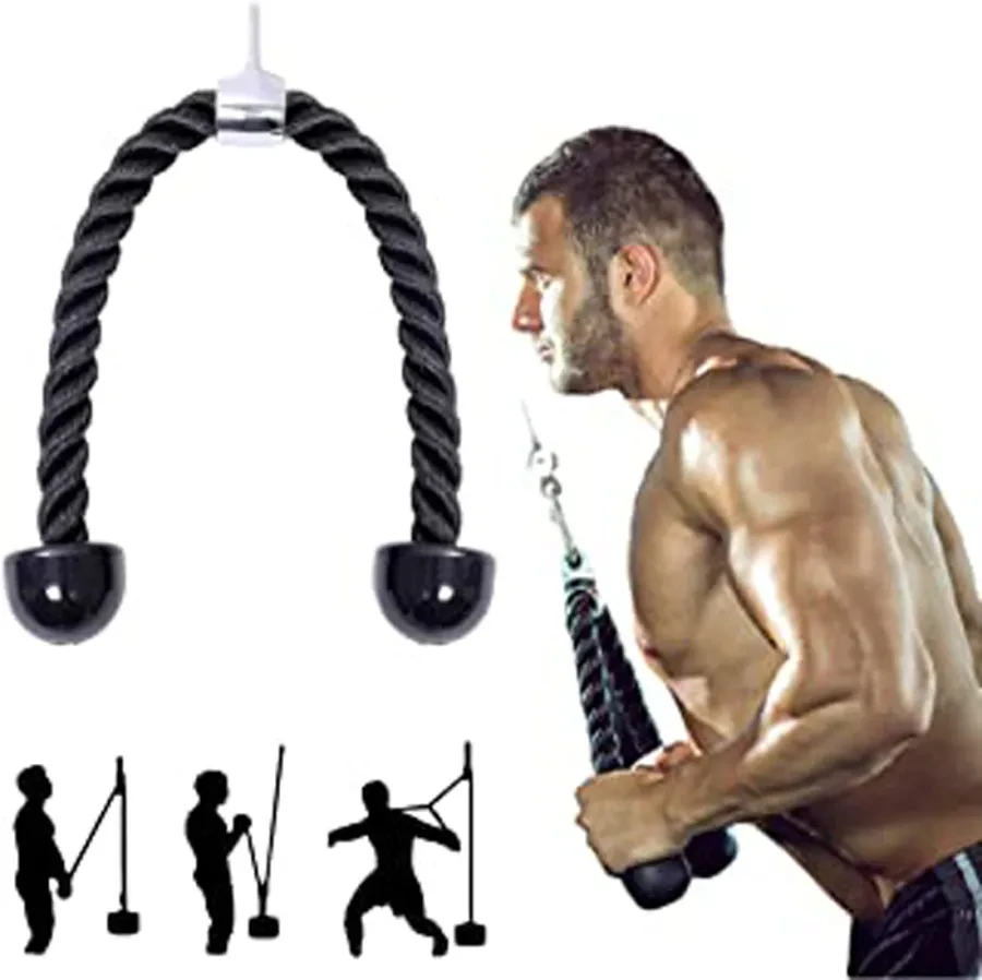 Dual Grip Exercise Triceps Rope