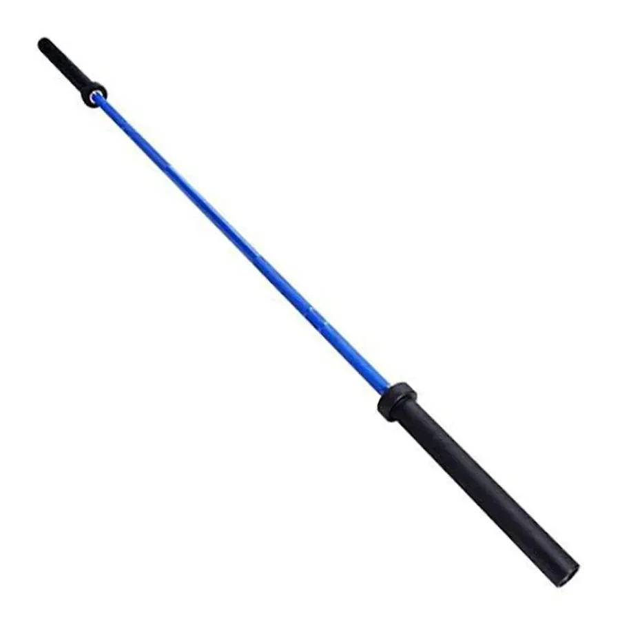 4 Feet Straight Barbell Bar Olympic Weightlifting Bar Blue Color – Weight Lifting Bar