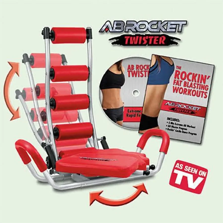 Ab Rocket Twister Abdominal Trainer Core Exercise Chair Fitness