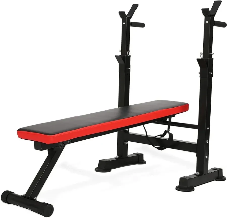 Adjustable Weight Bench Folding Bench Press Multifunction Strength Training Equipment