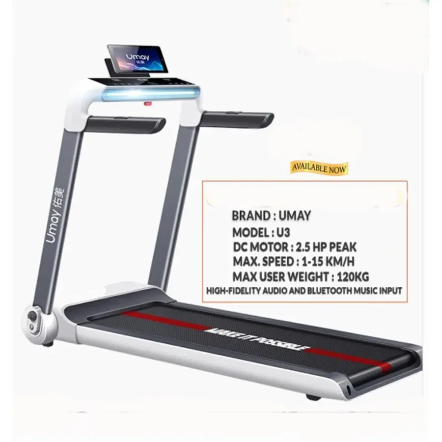 UMAY U3 Ultra Foldable Walking Pad, Auto Treadmill , Running Machine Ultra Slim Running Machine