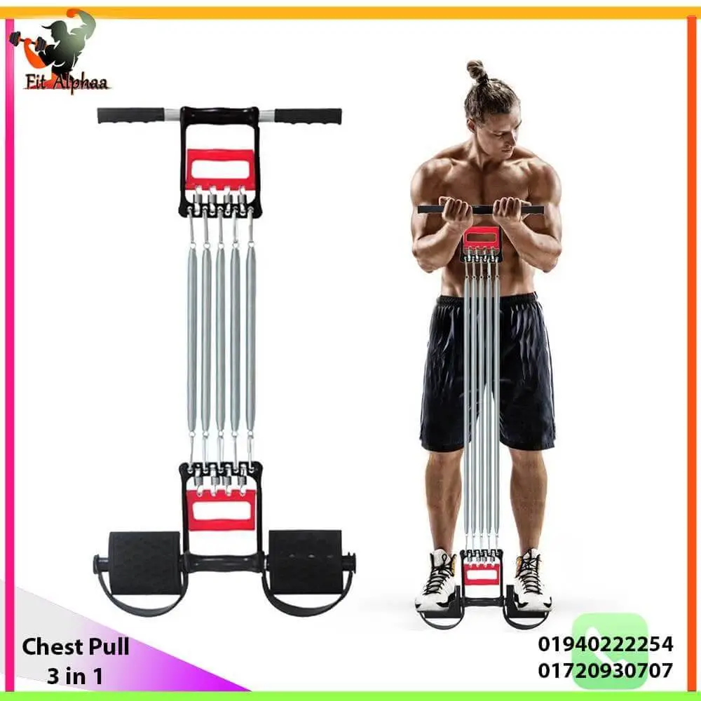 Chest Pull 5 in 1 Grip 5 Spring Chest Pull Chest expender Hand Grip
